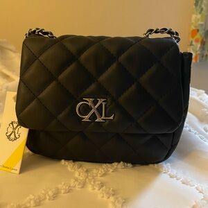 CXL by Christian Lacroix NWT Black Quilted Women's Bag